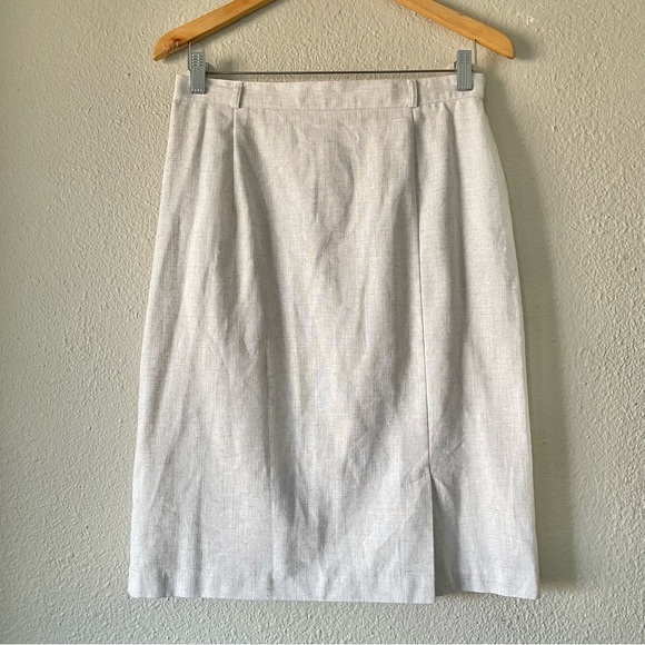 Jaclyn Smith Dresses & Skirts - Vintage Jaclyn Smith Pencil Skirt Womens 10 29” Waist Long Career Lightweight